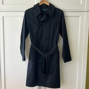 Black Ralph Lauren size 10 raincoat